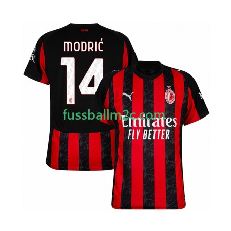 Fußballtrikots AC Mailand Luca Modrić 14 Heim Trikotsatz 2025-2026 Fußballtrikots AC Mailand Luca Modrić 14 Heim Trikotsatz 2025-2026